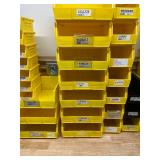 Akrobins and ULine - Lot of 37 - Various Plastic Stackable Bins