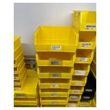 Akrobins and ULine - Lot of 37 - Various Plastic Stackable Bins