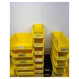 Akrobins and ULine - Lot of 37 - Various Plastic Stackable Bins