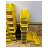 Akrobins and ULine - Lot of 37 - Various Plastic Stackable Bins