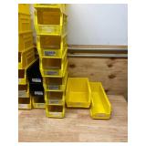 Akrobins and ULine - Lot of 37 - Various Plastic Stackable Bins