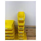 Akrobins - Lot of 17 - Plastic Stackable Bins