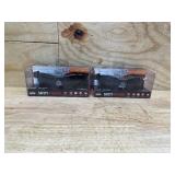 SAS EYEWEAR - Lot of 2 - GTR SAFETY GLS CHARCOAL FRM/SHADE LENS - CLAMSHELL 542-0311