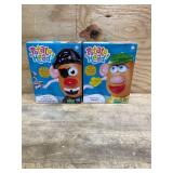 Potato Head - Lot of 2 - Pirate Spud and Mrs. Potato Head