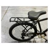 Coastal Six Speed Mens Fleet Bike, Black, 26-inch, 19-inch Frame Huffy