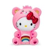 Hello Kitty - Lot of 2 - Cheer Bear Care Bears Plush Doll