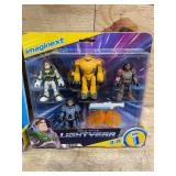 Imaginext - Lot of 2 - Batman Family and Lightyear Multipack Toys