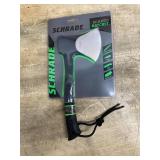 Schrade Delta Class Bedrock Camp Axe 11.1in Full Tang Hatchet with 3.6in Stainless Steel Blade and TPR Handle for Outdoor Survival Camping and Everyday Tasks