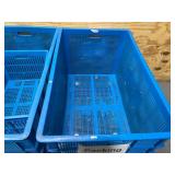 Lot of 3 - Various Plastic Bins (27 in x 44 in x 50 in)