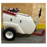 NorthStar Tow-Behind Trailer Boom Broadcast and Spot Sprayer, 31 Gallon, 2.2 GPM, 12 Volt DC MSRP $479.99
