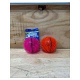 PETSPORT Gorilla Spiky Ball lot of 2