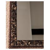 LL - Ornate Framed Wall Mirror