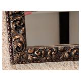 LL - Ornate Framed Wall Mirror