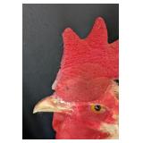 UL - Framed Kitchen Closed Cross Stitch and Rooster Decor Set
