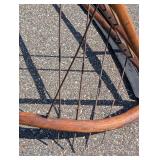 G1 - Primitive Wooden Wheat Cradle Scythe Harvesting Tool with 44 Inch Blade