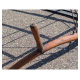 G1 - Primitive Wooden Wheat Cradle Scythe Harvesting Tool with 44 Inch Blade