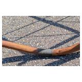 G1 - Primitive Wooden Wheat Cradle Scythe Harvesting Tool with 44 Inch Blade
