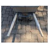 G2 - Rubbermaid Poly Wheelbarrow with Wood Handles