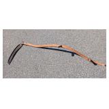 G2 - Vintage Wooden Scythe with 23-Inch Steel Blade