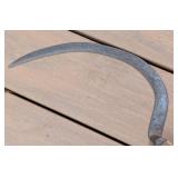 G2 - Set of 3 Vintage Hand Sickle Tools with Wooden Handles