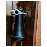 LL - Antique Kellogg Oak Wall Telephone with Crank