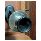 LL - Antique Kellogg Oak Wall Telephone with Crank