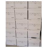 LL - Set of 35 Cardboard File Storage Boxes
