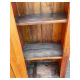 Antique Primitive Wood Cabinet