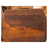 Antique Red Lion Wooden Barrel Faucet Tap