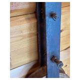 Antique Wooden and Iron Barn Pulley