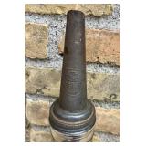 Vintage Master Mfg Co Oil Spout Jar Filled with Square Nails