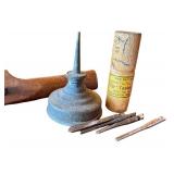 Vintage Yankee Automatic Drill Bits, 10 Inch Hand Planer, and Tool Collection