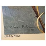 Framed Robert Bateman Signed Limited Edition Cardinal Print