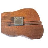 Antique Wooden Rug Shuttle Needle