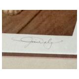Jim Daly Signed Framed Limited Edition Print 126/1500 Girl with Doll and Kitten