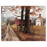 The Road Home Framed Textured Print by Billy Jacobs