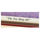 Set of 3 Framed B. Cummings Toy Shop Prints 1985