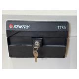 Sentry 1175 Fire-Safe Locking Security Box with Keys