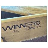 Winners Only Inc. Oak Corner L-Shaped Desk with Drawers and Cabinet