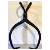 Antique Iron Ice Block Tongs with Large Handles