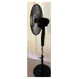 Hunter Adjustable Oscillating Pedestal Fan with Timer and Remote