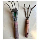 Vintage Rustic Decor and Garden Tool Collection