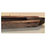 Antique Simmons Hand Corn Planter No. 7 Wood and Metal Seeder