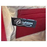 K - Brighton Rose Embossed Clutch Purses Set of 2 with Chains