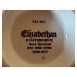 Collection of 3 English Teapots, 4 Bone China Cup and Saucer Sets, and 5 Teapot Print Placemats