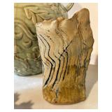 Whimsical Home Decor: Frog Theme Pier 1 Pottery Bowls, Artisan Vase, Bunny Lantern, Set of 4 Salad PlatesÂ 