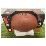 Bud Grant autographed football