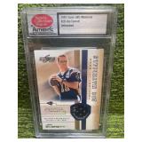 2002 Score QBC Jersey Materials Jim Everett