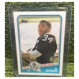 1988 Topps Football Bo Jackson Rookie Card