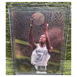 1996 Fleer Metal Kevin Garnett Rookie Card